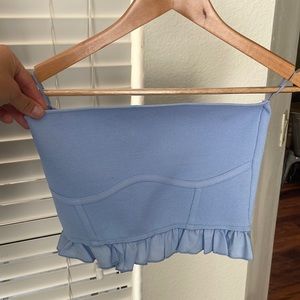 ZARA Strapless crop top - perfect for going out